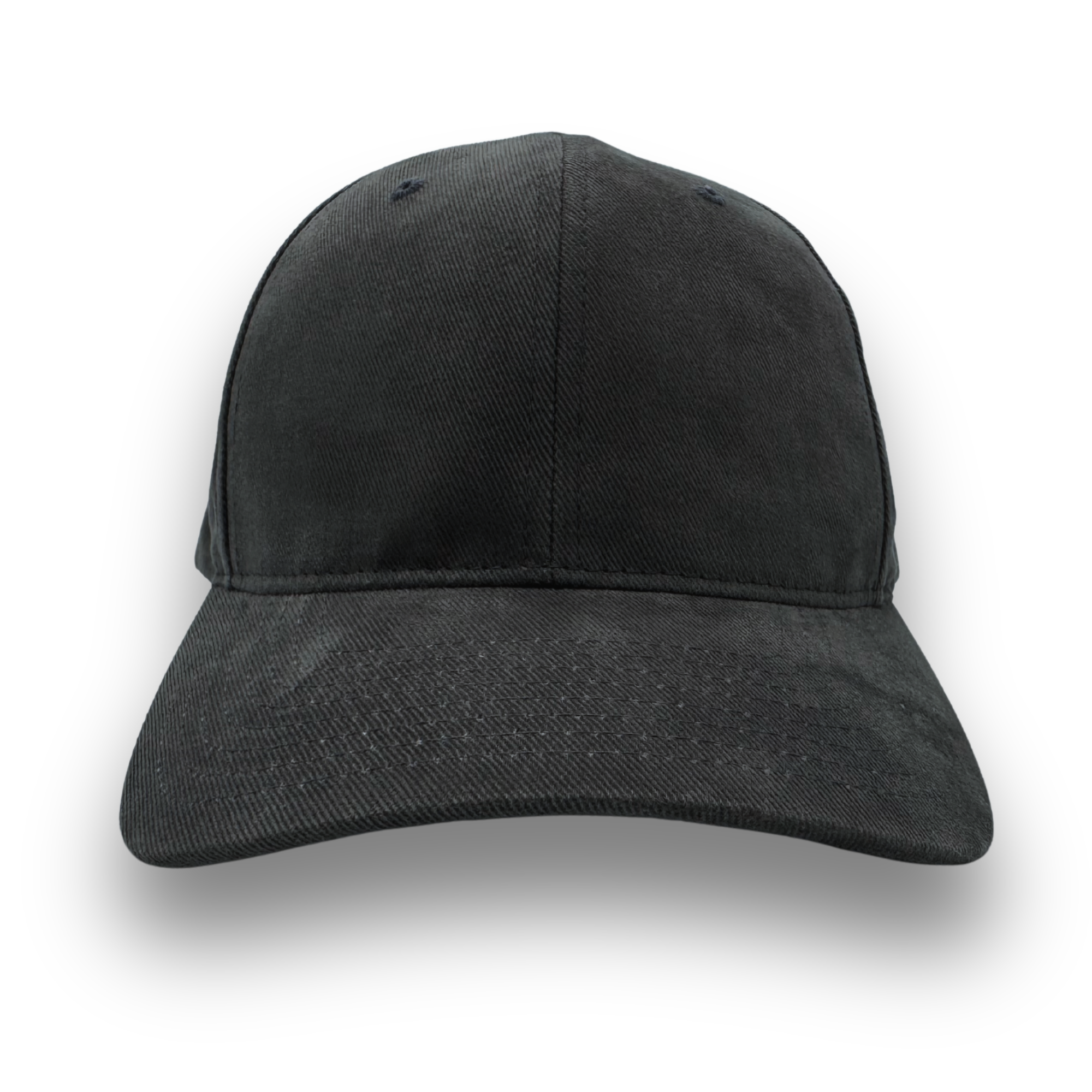 Premium Black Combed Cotton Cap