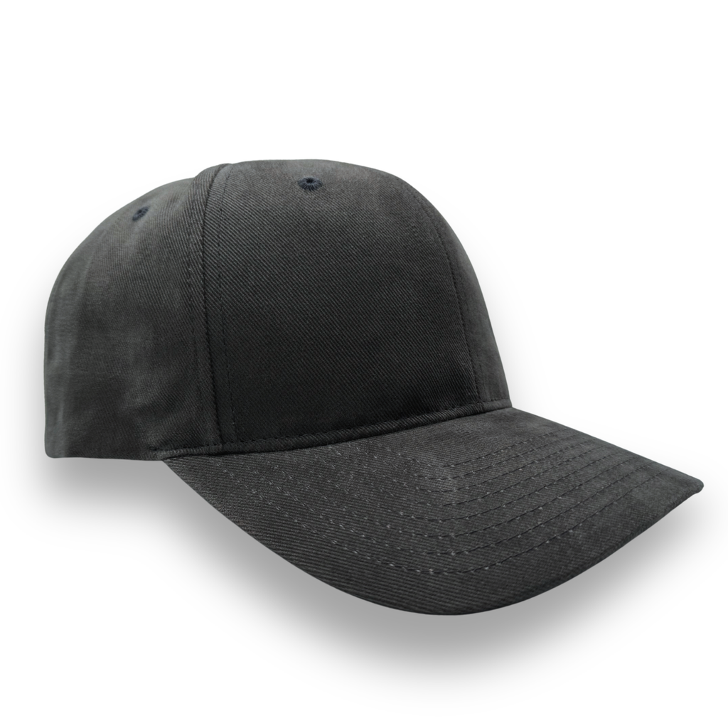 Premium Black Combed Cotton Cap