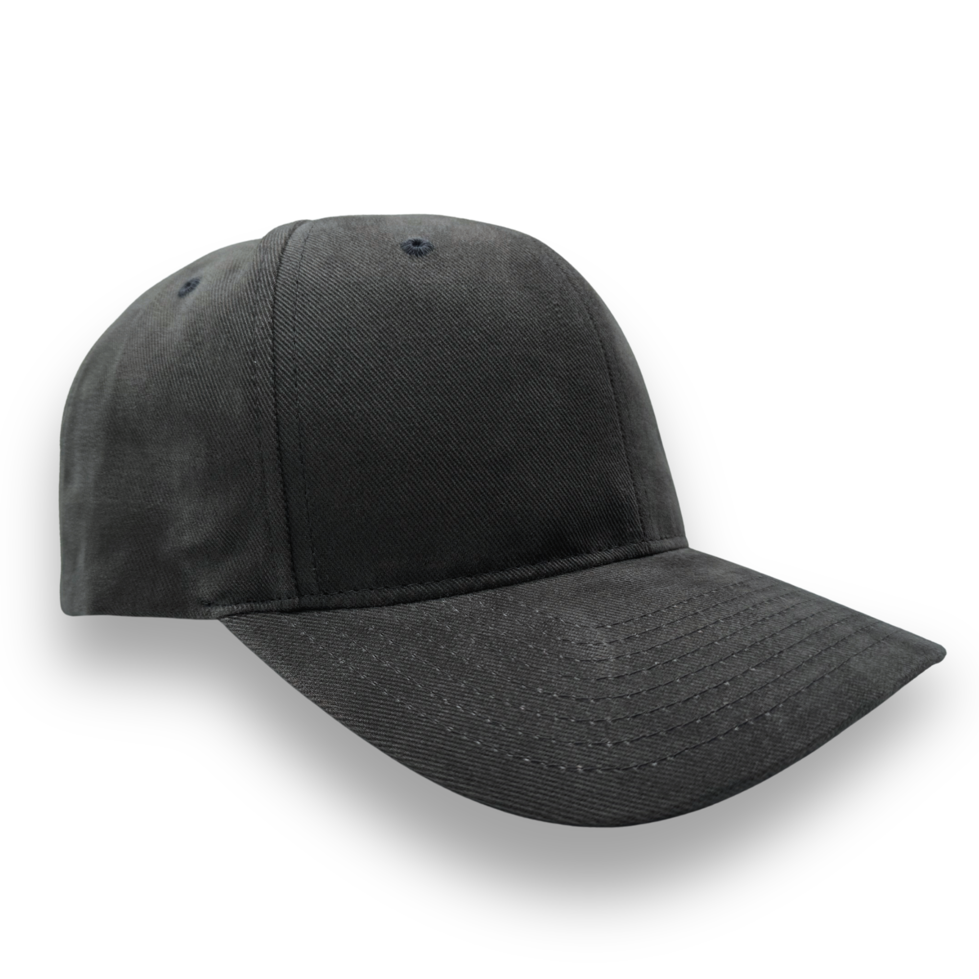 Premium Black Combed Cotton Cap