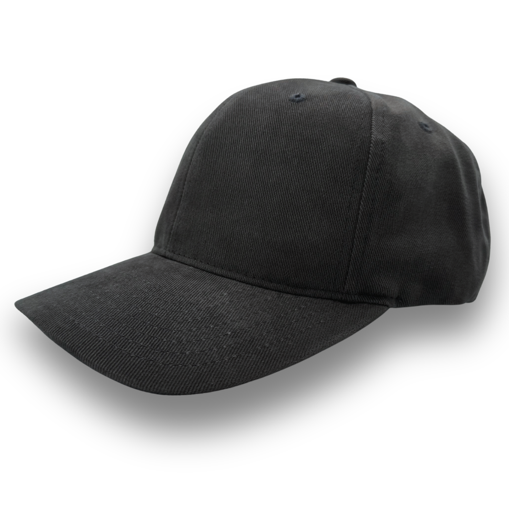 Premium Black Combed Cotton Cap
