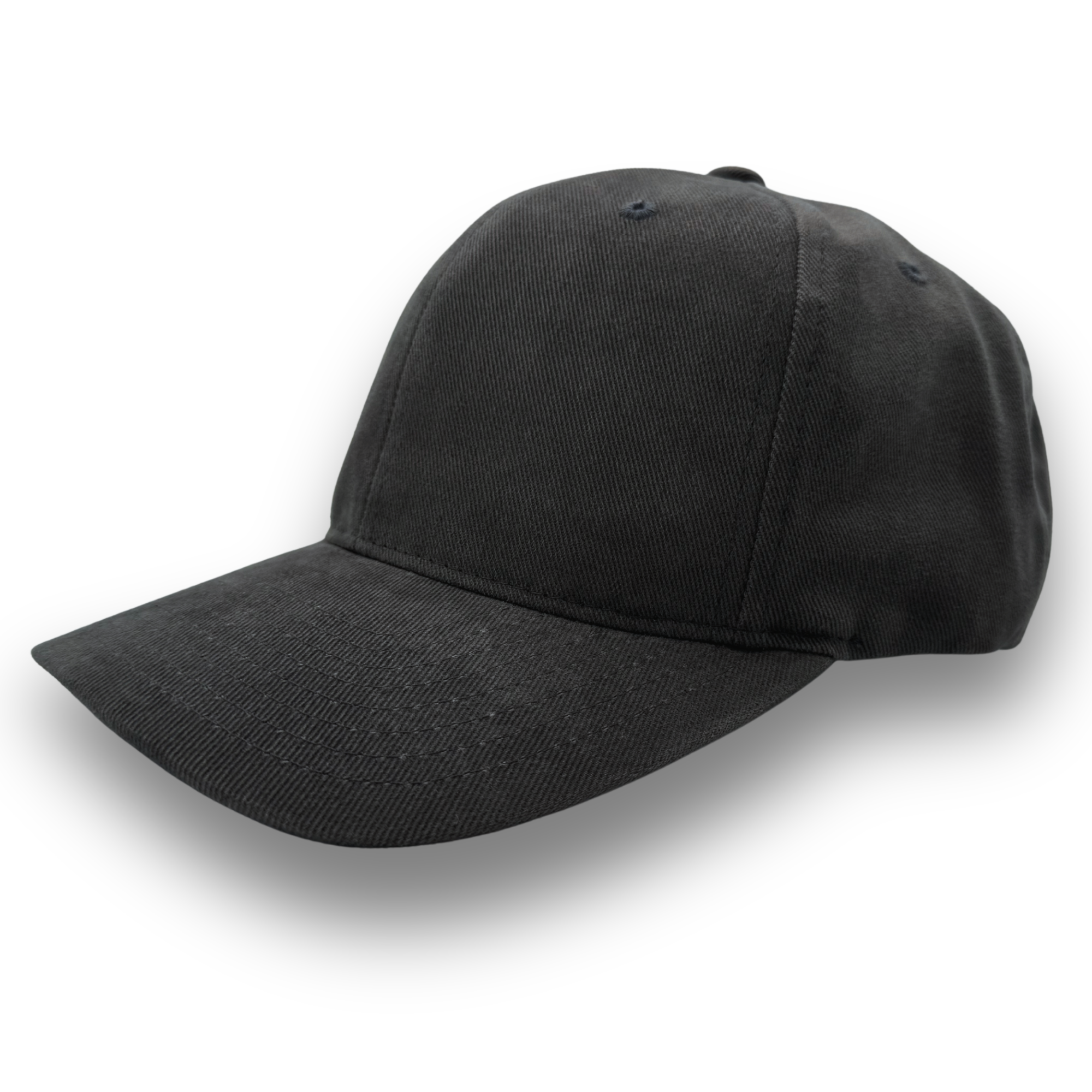 Premium Black Combed Cotton Cap