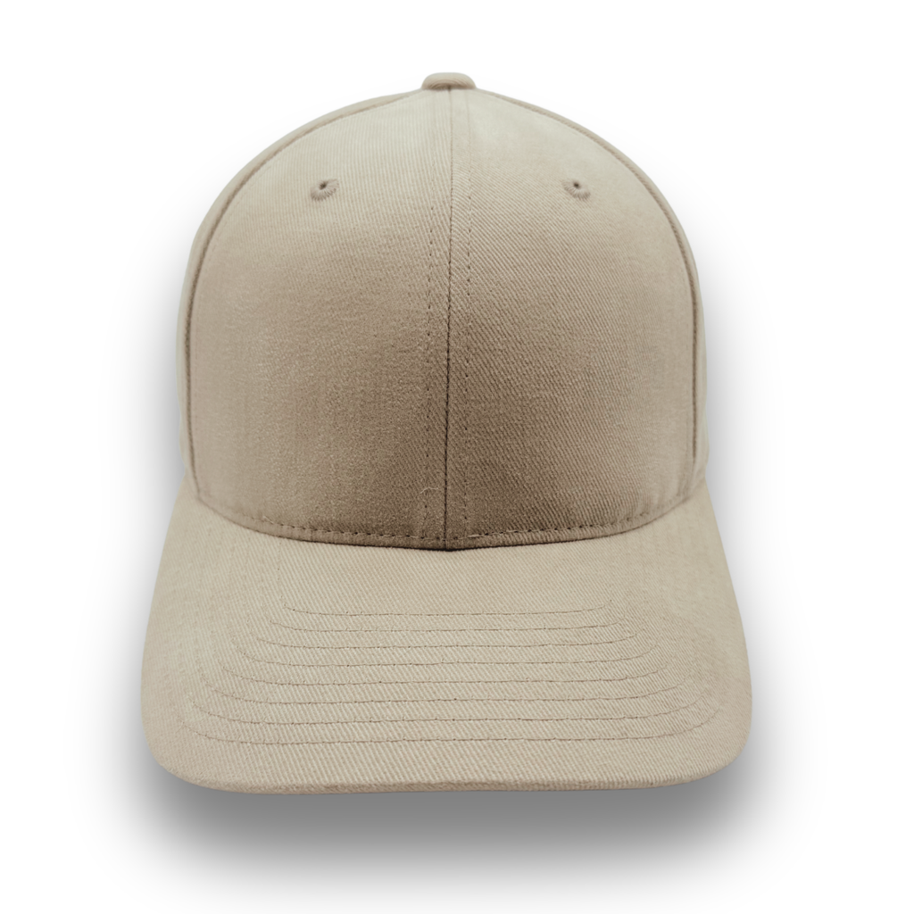 Premium Beige Combed Cotton Cap