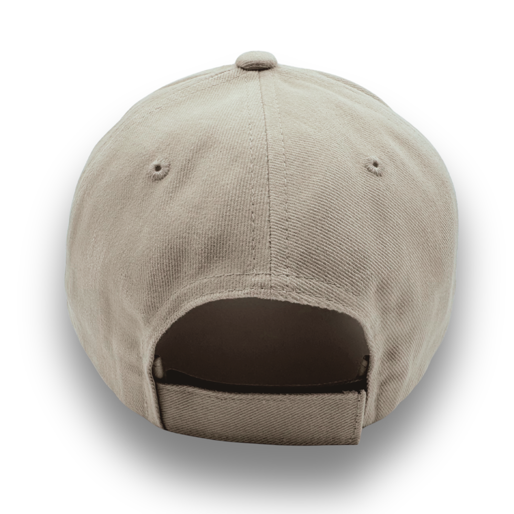 Premium Beige Combed Cotton Cap