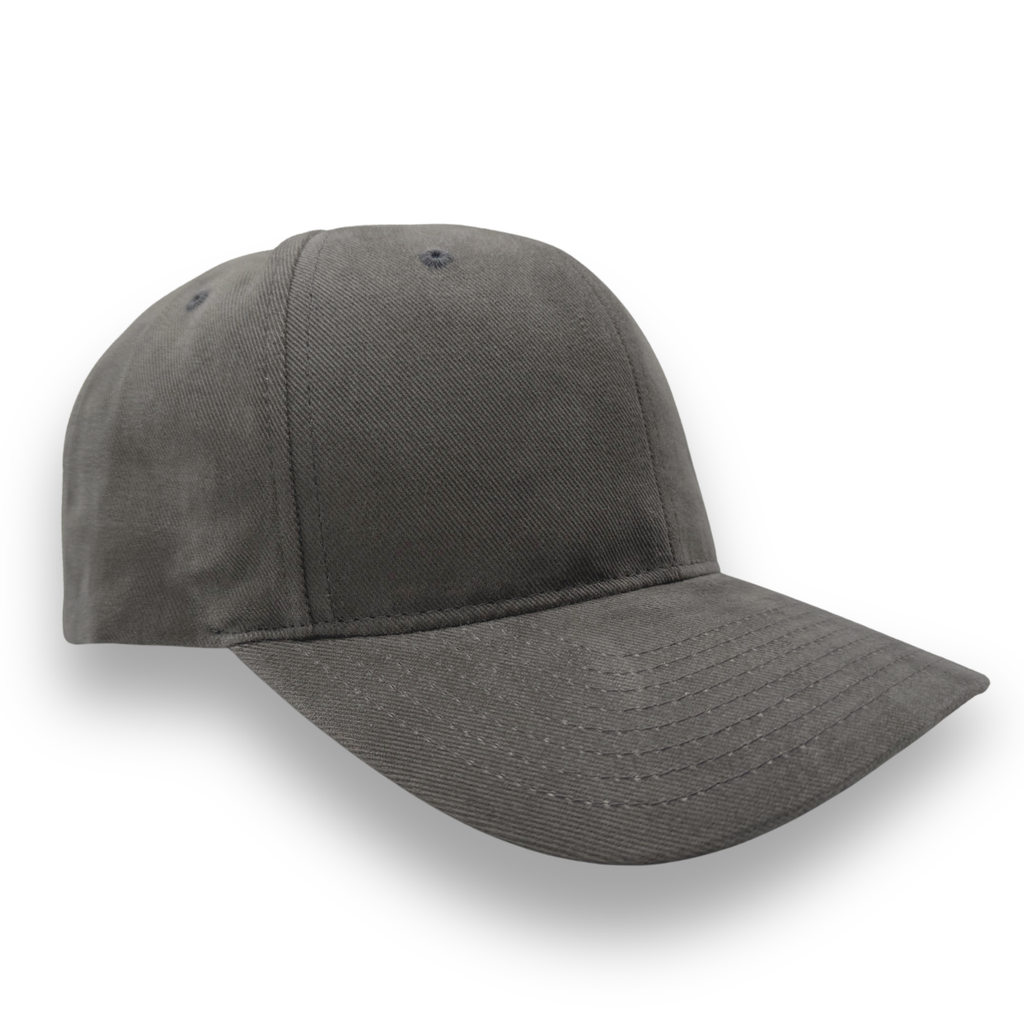 Premium Vintage Gray Combed Cotton Cap