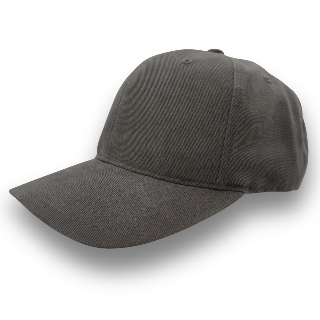 Premium Vintage Gray Combed Cotton Cap