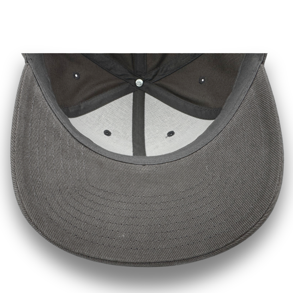 Premium Vintage Gray Combed Cotton Cap
