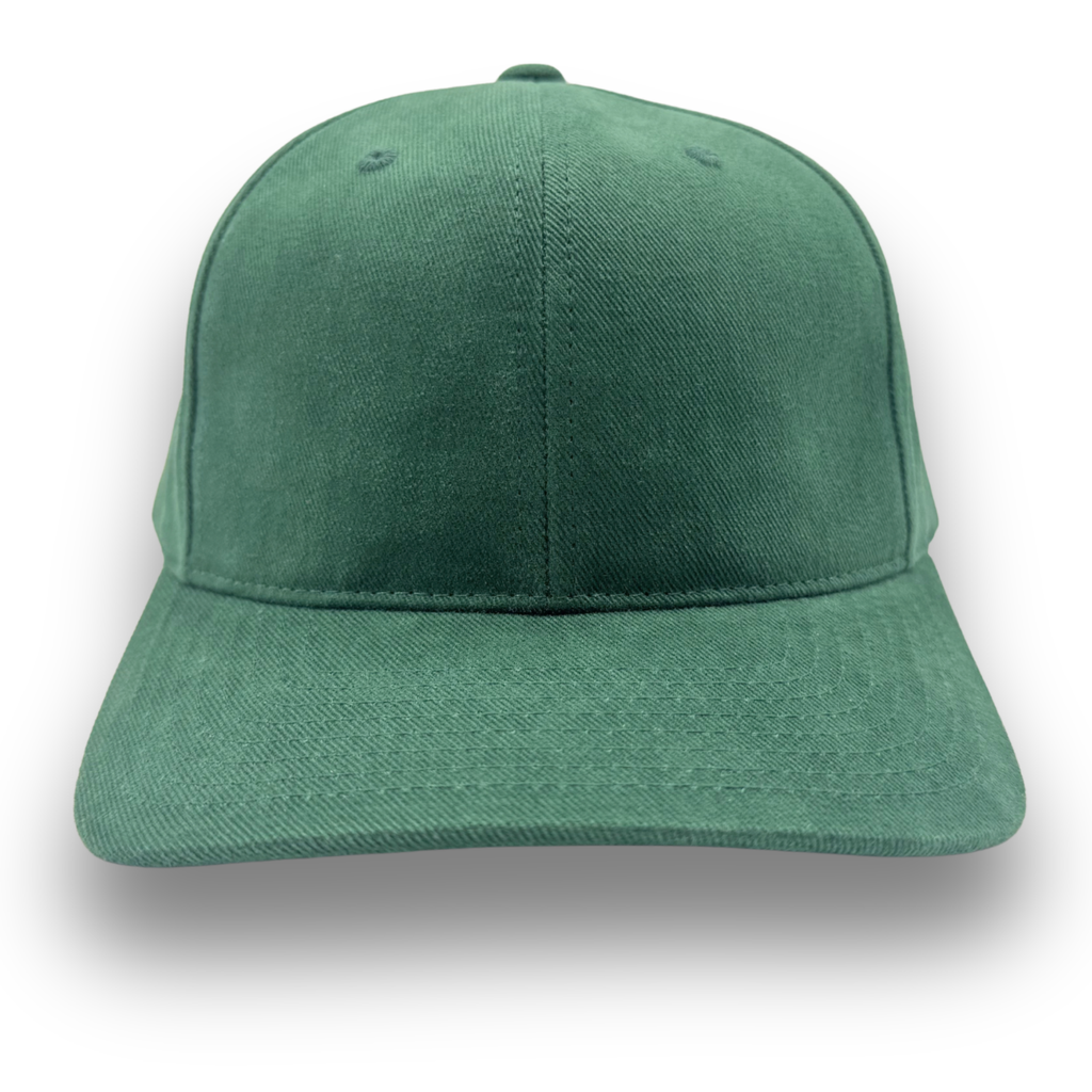 Premium Green Combed Cotton Cap