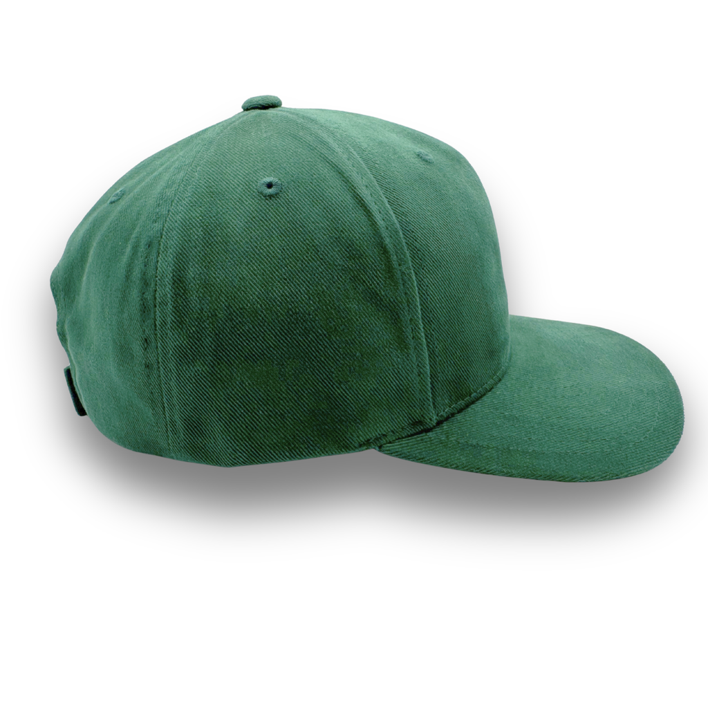 Premium Green Combed Cotton Cap